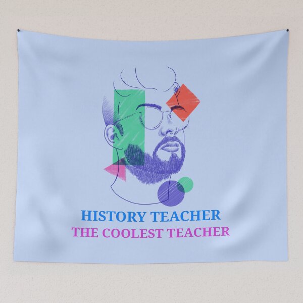 Item preview, history teacher the coolest teacher designed and sold by amr badawy.