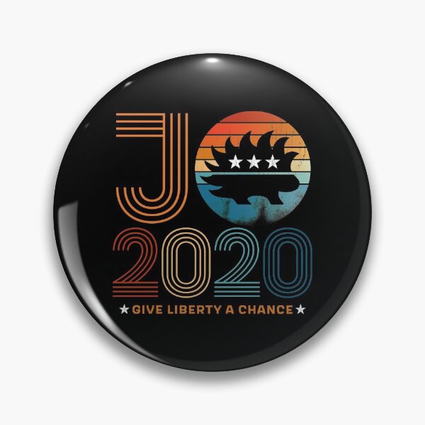Item preview, jo jorgensen 2020 retro vintage libertarian give liberty a chance designed and sold by FanaticTee.