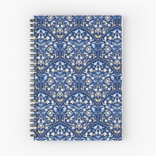 Item preview, Blue Flowers Pattern designed and sold by Anna Pogulyaeva.