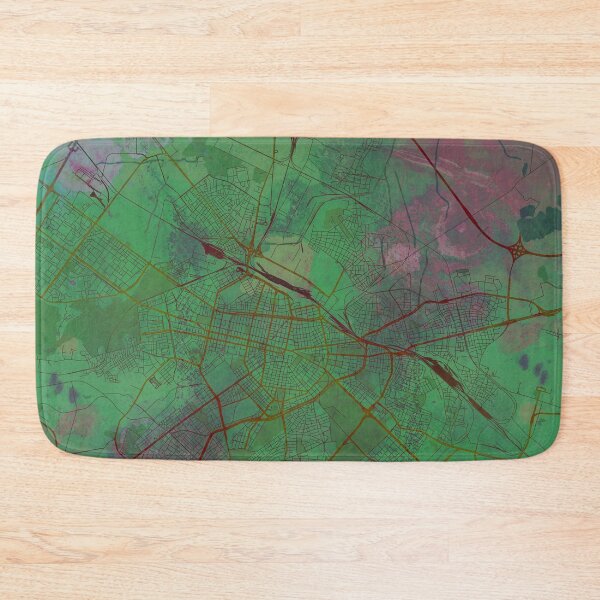 Item preview, Sofia Bulgaria Street Map Green Planet designed and sold by IvonDesign.