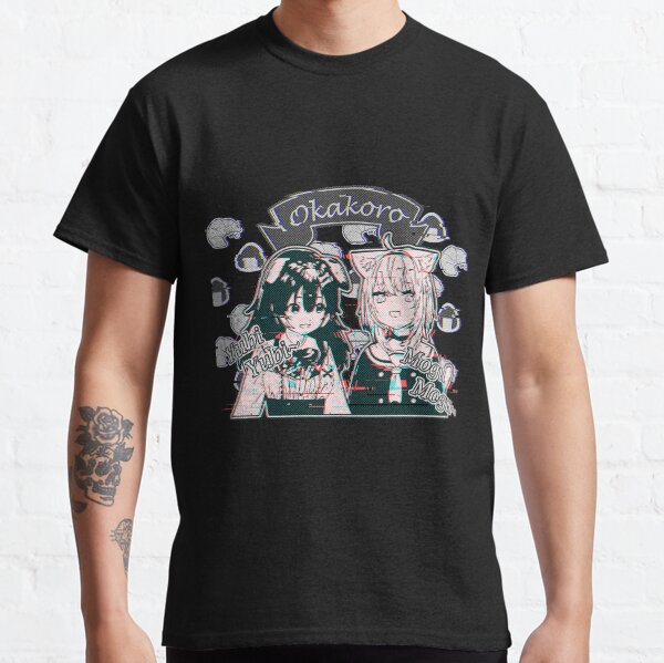 Glitched Okakoro Hololive Classic T-Shirt