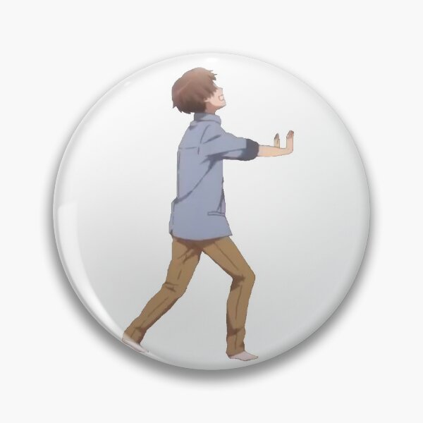 Item preview, Yuuta Can't Move the Wall Sticker designed and sold by Moonsun3.