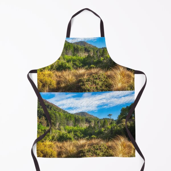 Item preview, Forest and mountain range at Wilson Bay, NZ designed and sold by Danielasphotos.