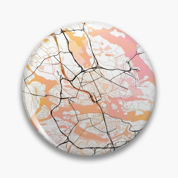 Item preview, Stockholm Sweden Street Map Color designed and sold by IvonDesign.