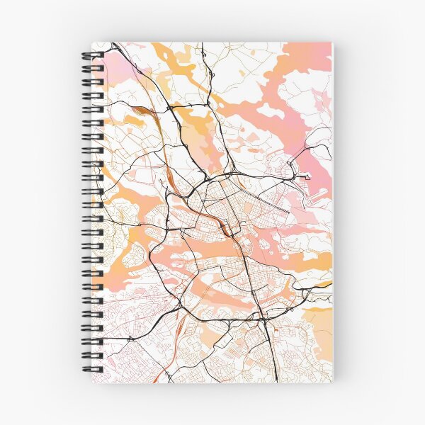 Item preview, Stockholm Sweden Street Map Color designed and sold by IvonDesign.
