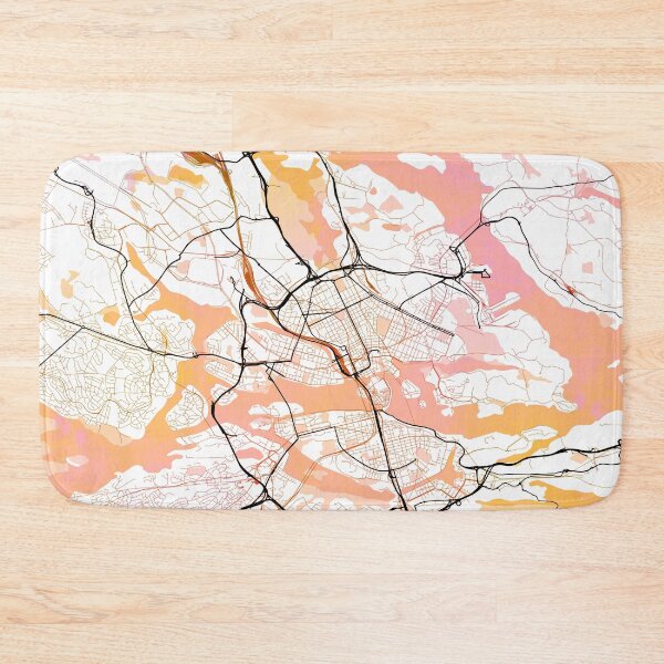 Item preview, Stockholm Sweden Street Map Color designed and sold by IvonDesign.