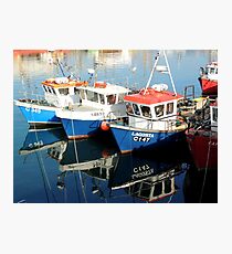 Fishing Boats at Kilmore Quay Photographic Print