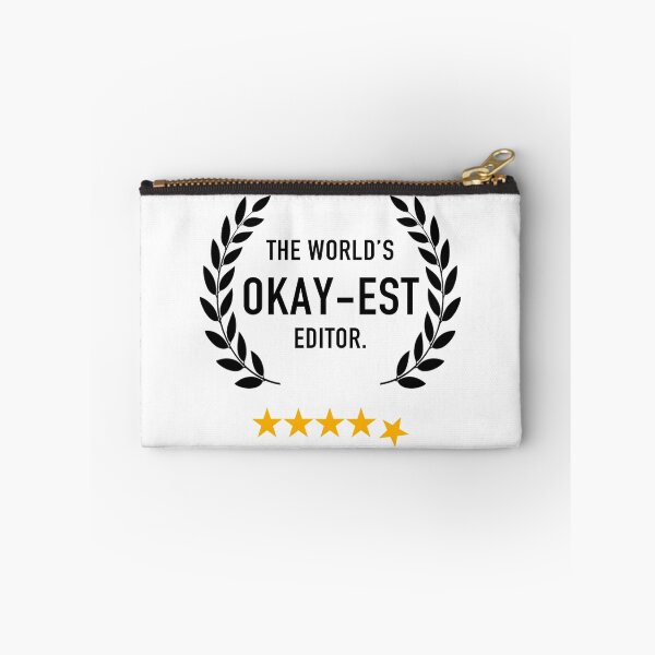 Item preview,    The World's Okay-est Editor designed and sold by The Editor's Soft-Wear.