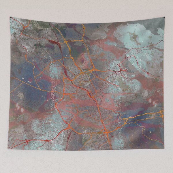 Item preview, Stockholm Sweden Street Map Urban designed and sold by IvonDesign.