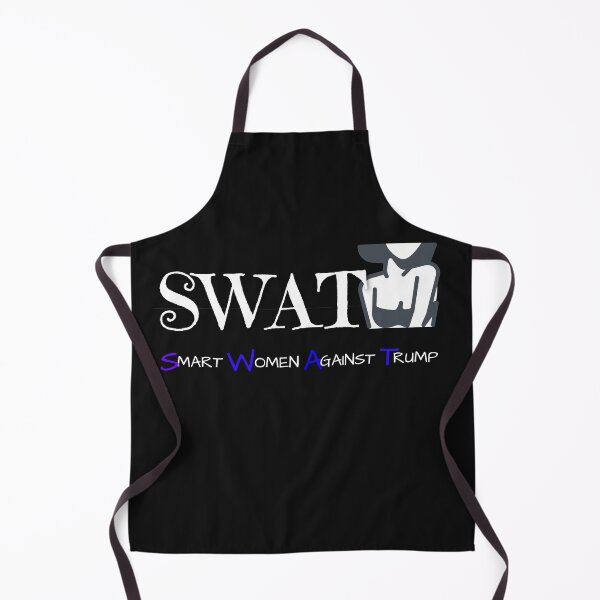 Item preview, SWAT - Smart Women Against Trump - Political Classic Fit Fine Jersey T Shirt Anti-Trump T shirt designed and sold by SeaJayShop.