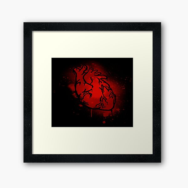 The Heart That Beats Framed Art Print