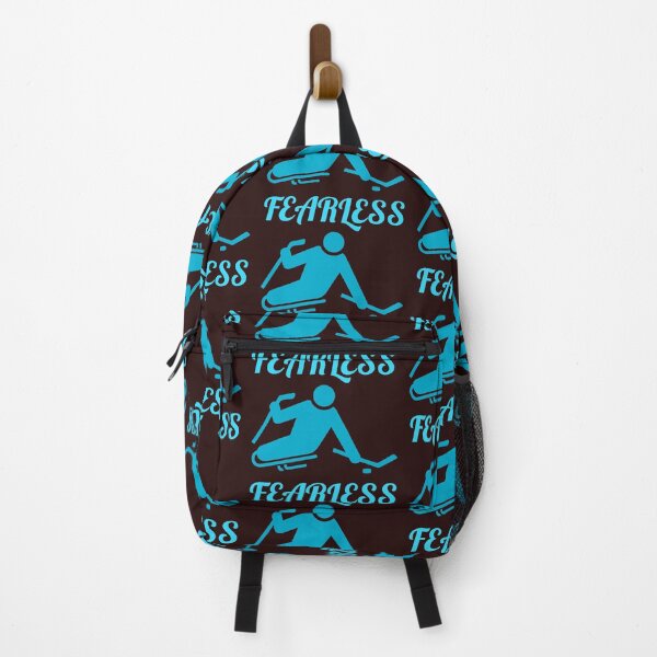 Item preview, fearless. differently abled individual, playing sledge hockey designed and sold by doctors-apparel.
