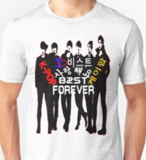 ♥♫I Love B2ST Forever Splendiferous K-Pop Clothes & Stickers♪♥ Unisex T-Shirt