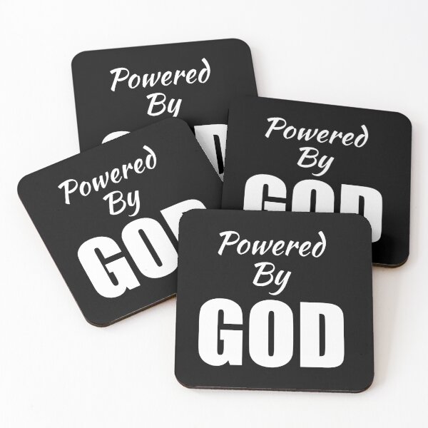 Item preview, Powered by GOD designed and sold by crazyworx.