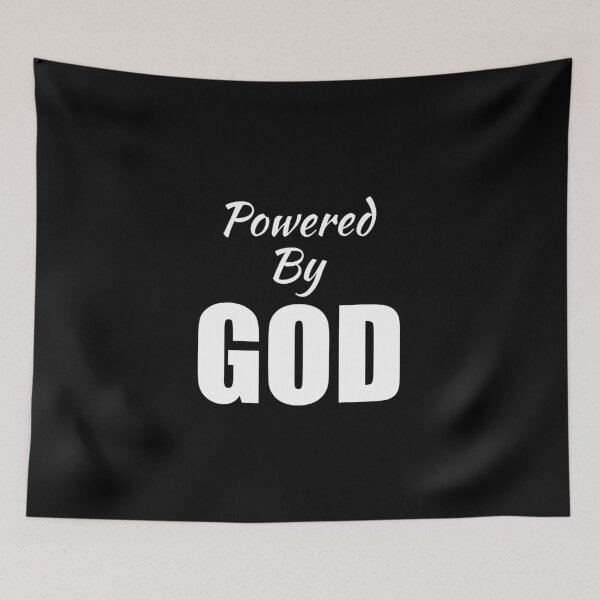 Item preview, Powered by GOD designed and sold by crazyworx.