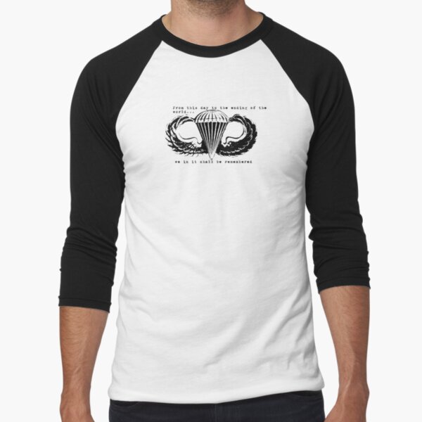 Lipton/Henry V quote t-shirt Baseball ¾ Sleeve T-Shirt