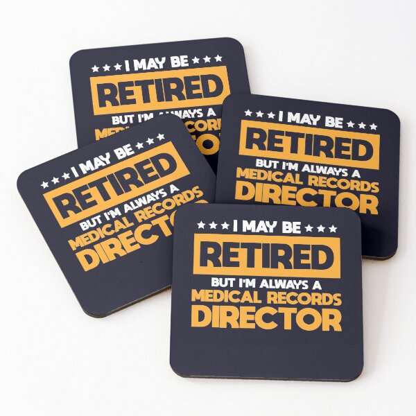 Item preview, Retired Medical Records Director designed and sold by mmos.