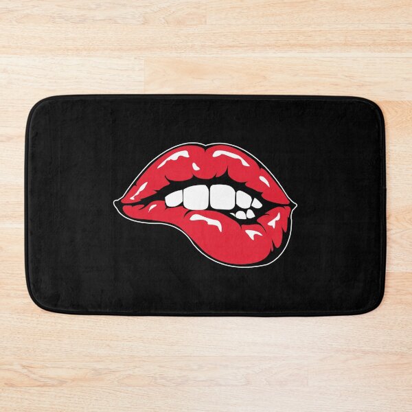 Item preview, Lips Biting designed and sold by FunnyTypeWriter.