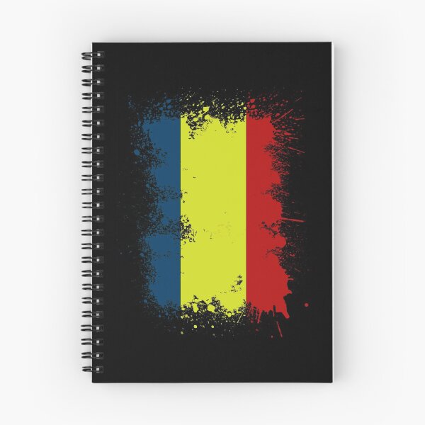 Item preview, Romania flag art splash of paint designed and sold by Argentini.