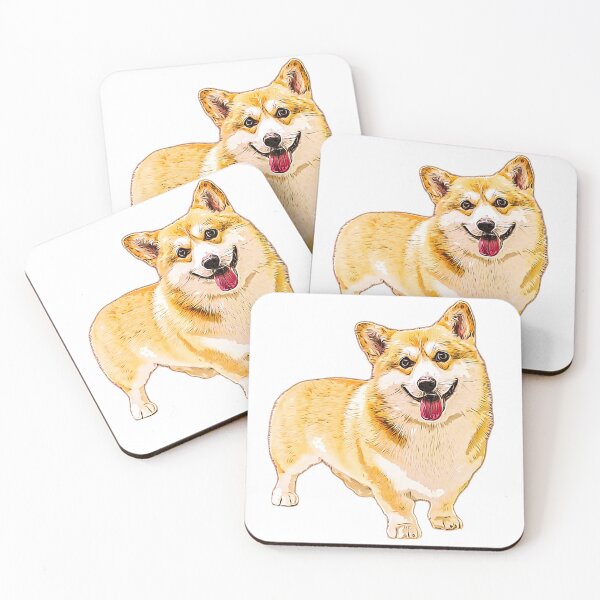 Item preview, Corgi Cute Dog Welsh Pembroke designed and sold by ElegantCat.