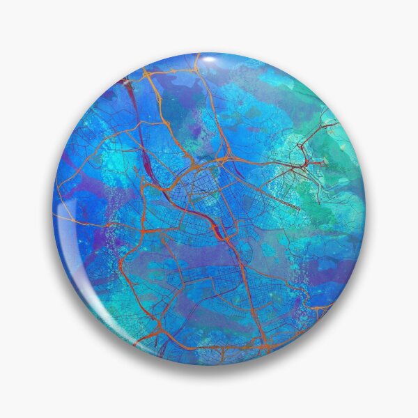 Item preview, Stockholm Sweden Street Map Blue Lagoon designed and sold by IvonDesign.
