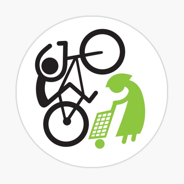 Dangers on the road #3 Sticker