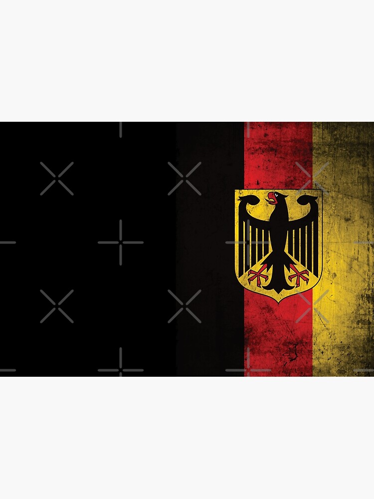 Germany flag eagle coat of arms Bundesadler Art Print for Sale by  Beltschazar