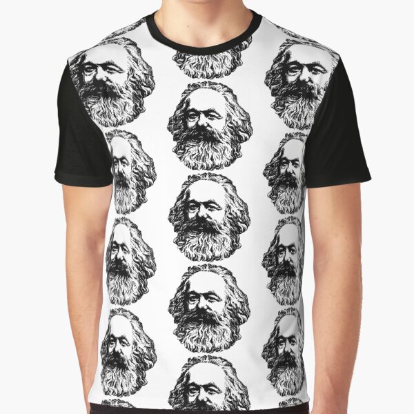 Vista previa del artículo con la obra «Filósofo comunista Karl Marx», diseñado y vendido por Alhmaidat.