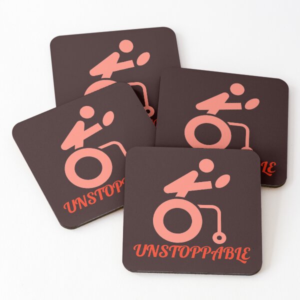 Item preview, unstoppable.  differently abled individual playing rugby. designed and sold by doctors-apparel.