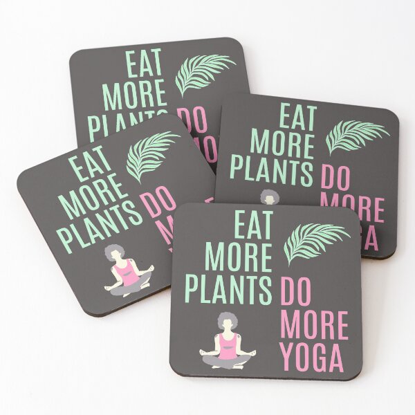 Item preview, Eat More Plants, Do More Yoga designed and sold by Ogrelink.