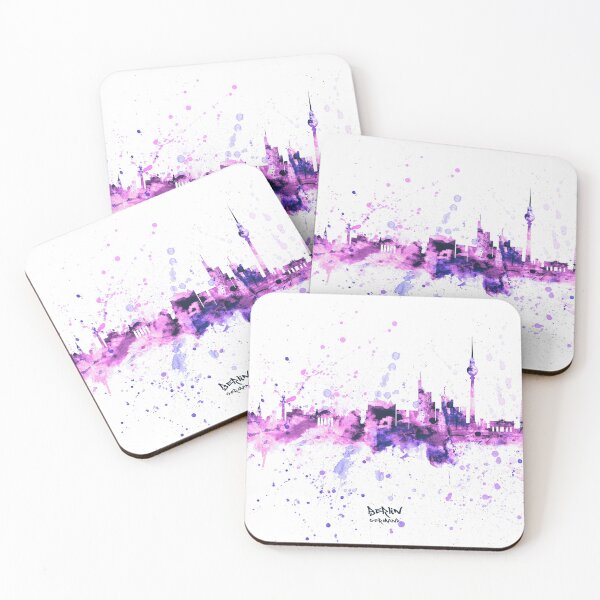 Item preview, Berlin Germany Skyline designed and sold by ArtPrints.