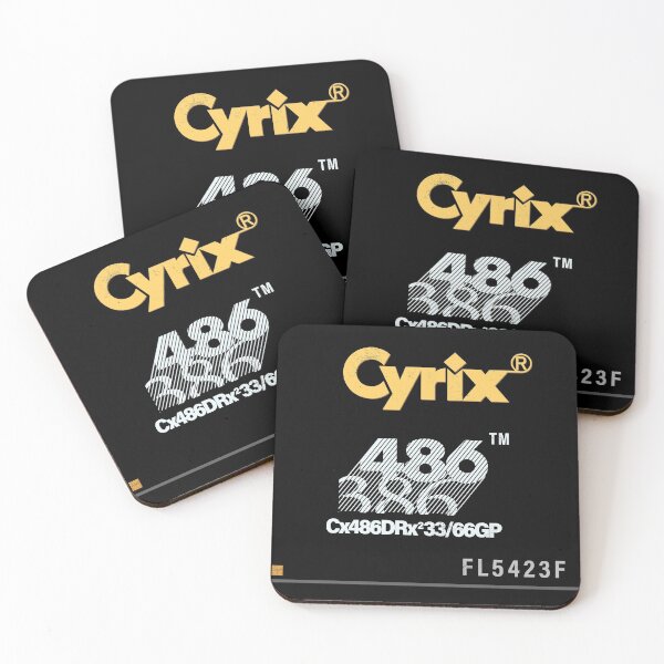 Item preview, Cyrix 486DRx Vintage CPU designed and sold by javaneka.
