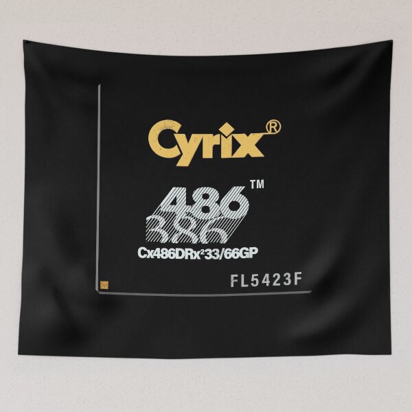 Item preview, Cyrix 486DRx Vintage CPU designed and sold by javaneka.
