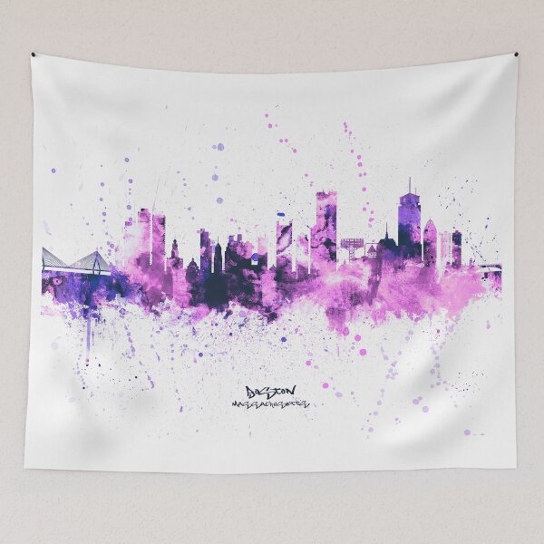 Item preview, Boston Massachusetts Skyline designed and sold by ArtPrints.
