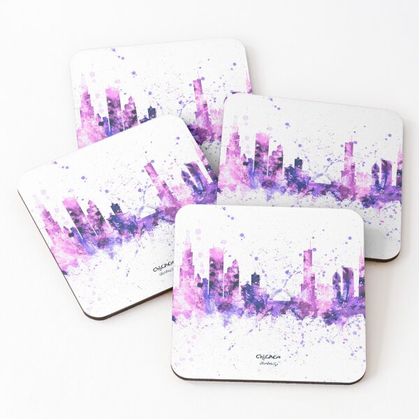 Item preview, Chicago Illinois Skyline designed and sold by ArtPrints.