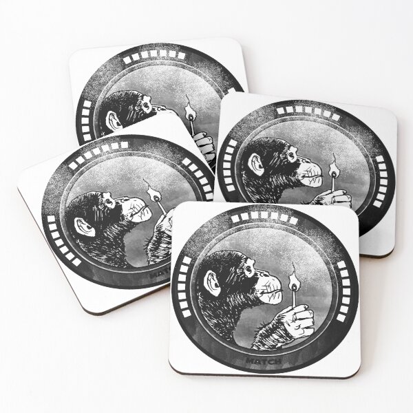 Item preview, monkey mach black designed and sold by sambuko.