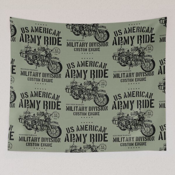 Item preview, US Army Ride Motorcycle. Military Division. designed and sold by wkyip79.