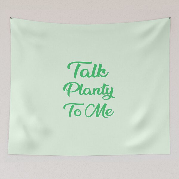 Item preview, Talk Planty To Me designed and sold by FunnyTypeWriter.