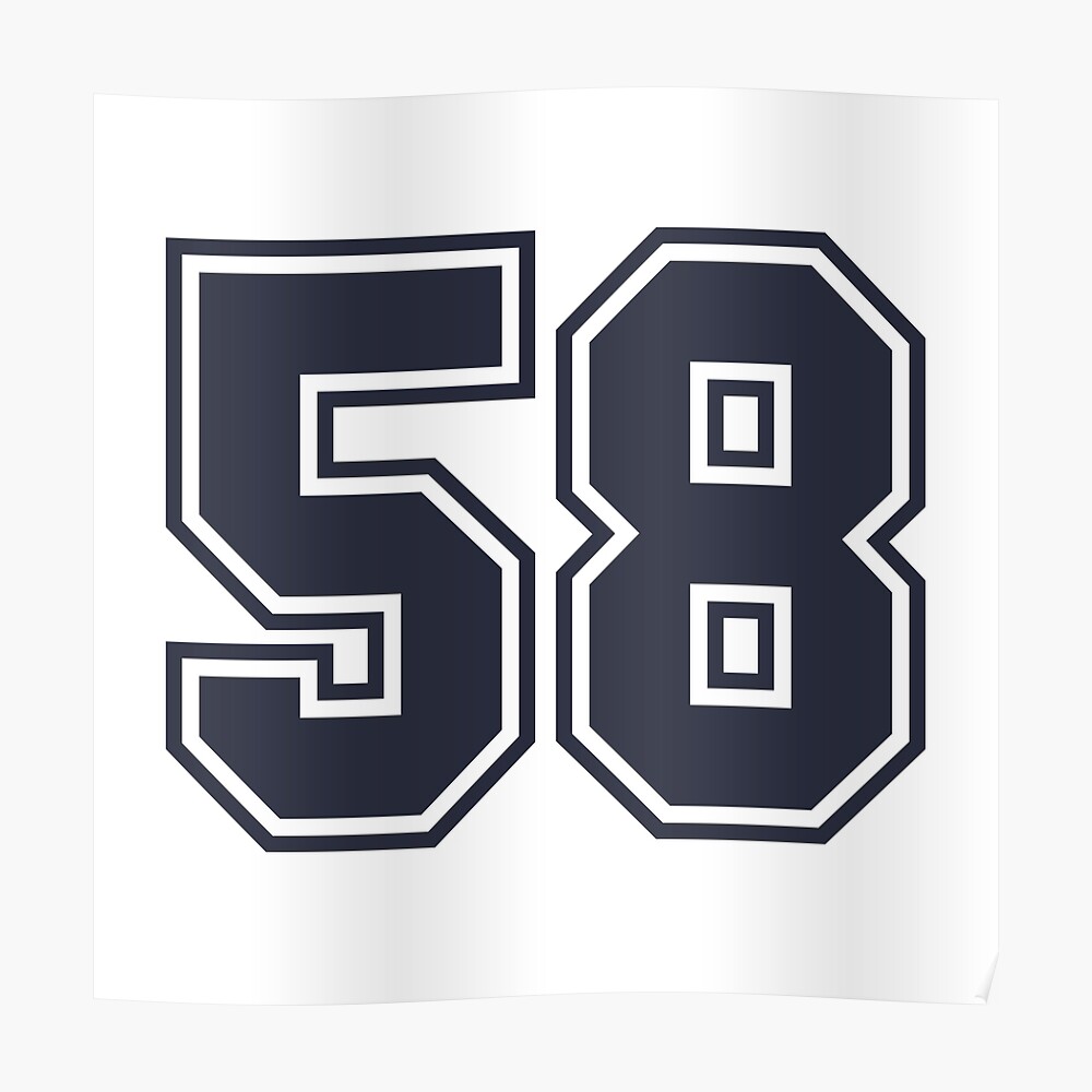 Ninety-Eight Purple Jersey Number Sports 98 Sticker for Sale by  HelloFromAja