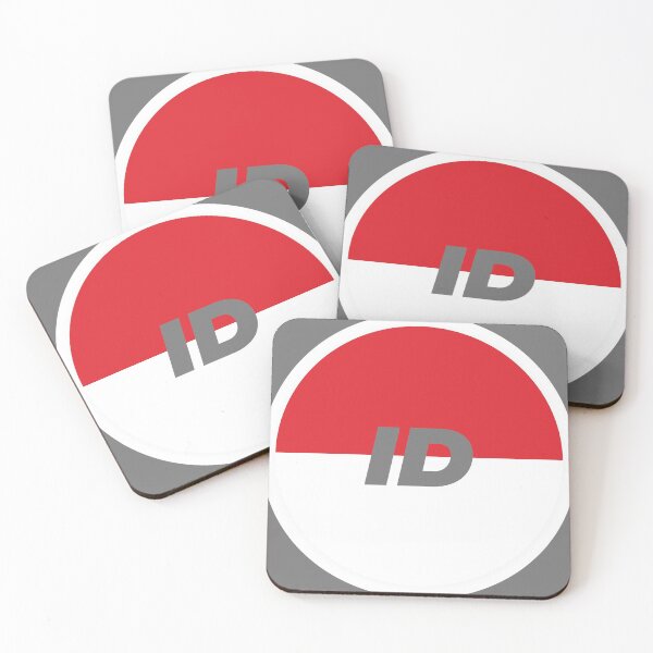 Item preview, Indonesia | Round Flag With Country Code designed and sold by CarlosAlberto.
