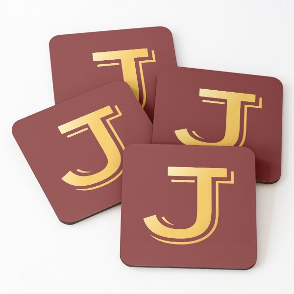 Item preview, Gold Monogram Initial Letter J designed and sold by BleuSky.
