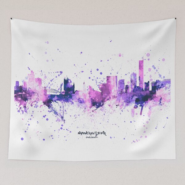 Item preview, Manchester England Skyline designed and sold by ArtPrints.