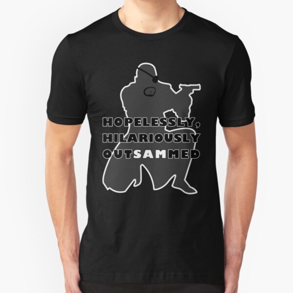 Hopelessly, Hilariously OutSAMmed Slim Fit T-Shirt