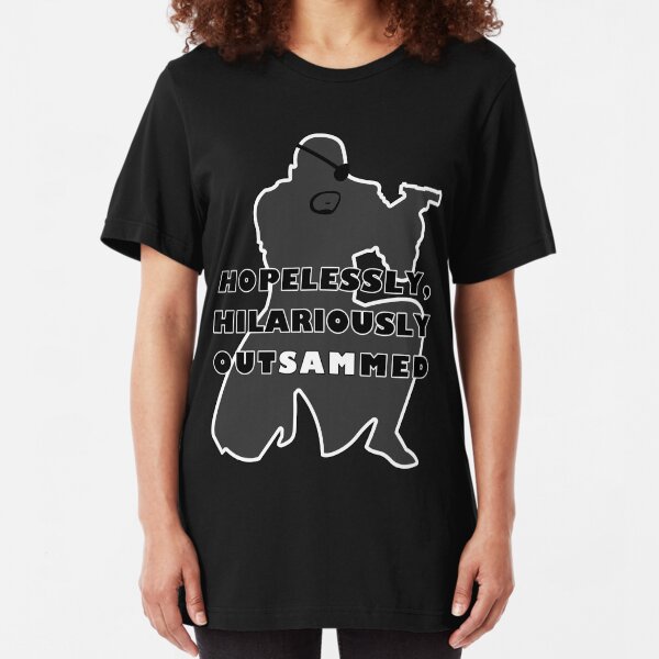 Hopelessly, Hilariously OutSAMmed Slim Fit T-Shirt