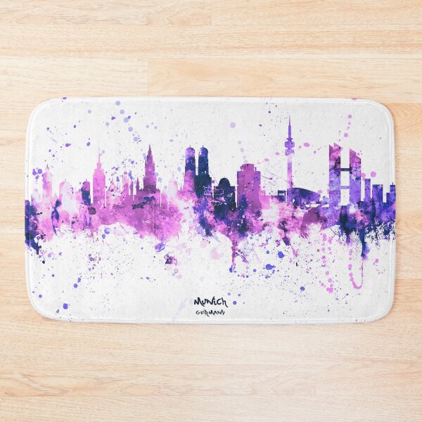 Item preview, Munich Germany Skyline designed and sold by ArtPrints.