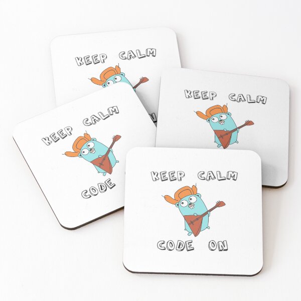 Item preview, Keep Calm and Code On designed and sold by The Talented Coder.