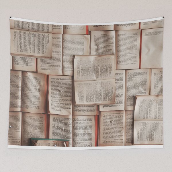 Item preview, Writers Block Collage of Book Pages designed and sold by RareLoot19.