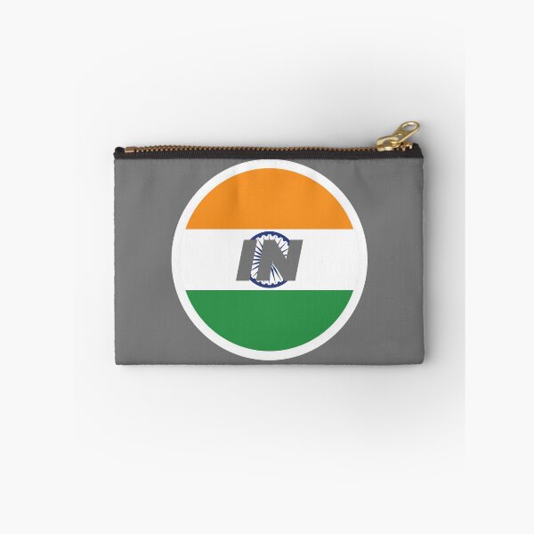 Item preview, India | Round Flag With Country Code designed and sold by CarlosAlberto.