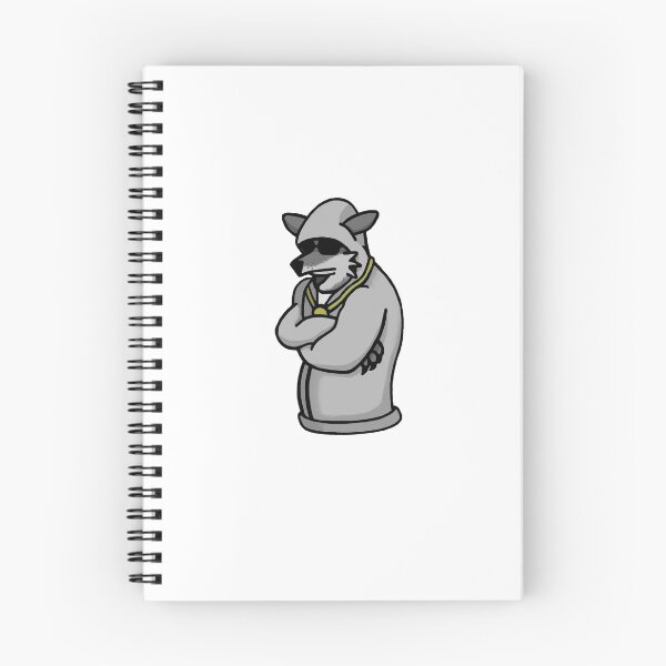 Item preview, Gangster Rapper Wolf in a Hoodie designed and sold by PeppaThePenguin.