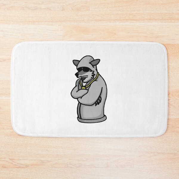 Item preview, Gangster Rapper Wolf in a Hoodie designed and sold by PeppaThePenguin.